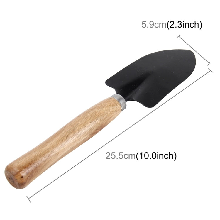 Rastrello Pala Cazzuola da scavo 3 in 1 Manico in legno Testa in metallo Mini Attrezzo per piante da giardino Attrezzo da giardinaggio Attrezzi per fiori da giardino Attrezzi da giardino Set combinato, Plant Tool 3