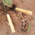 Rastrello Pala Cazzuola da scavo 3 in 1 Manico in legno Testa in metallo Mini Attrezzo per piante da giardino Attrezzo da giardinaggio Attrezzi per fiori da giardino Attrezzi da giardino Set combinato, Plant Tool 3