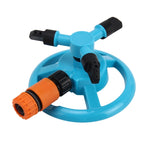 Ugello Rotante Automatico da Giardino Irrigatore Automatico Rotante da 360 Gradi Ugello per Irrigazione del Prato da Giardino Ugello per Irrigazione con Connettore per Tubo dell'Acqua da 1/2 Pollice, With 4 inch Water Hose Connector