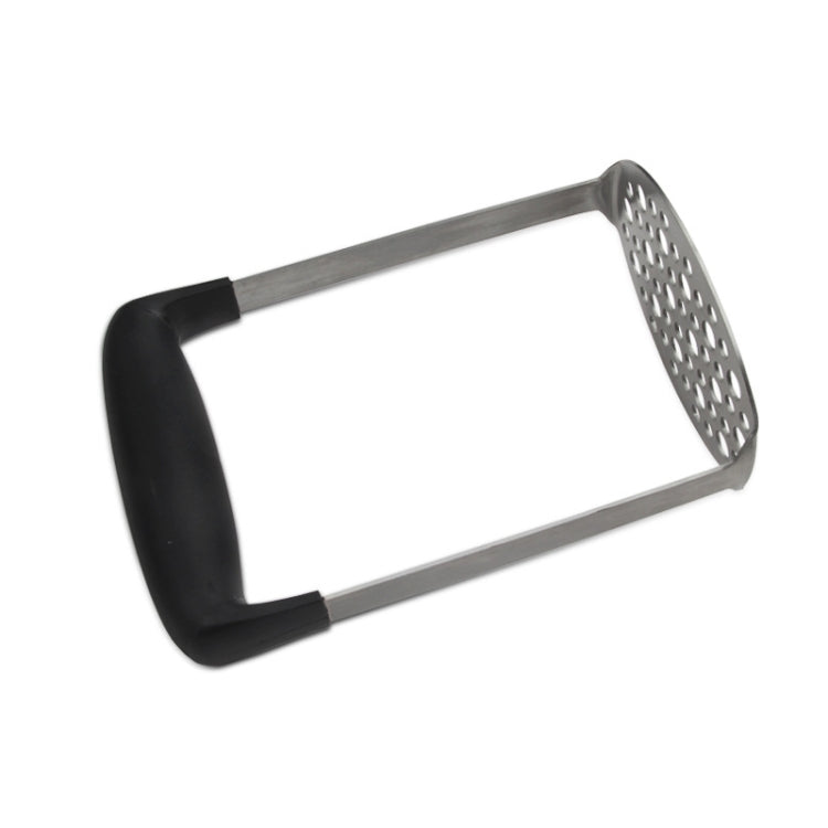 Schiacciapatate manuale in acciaio inossidabile con zucca e patate con manico orizzontale ampio ed ergonomico, Single layer stainless