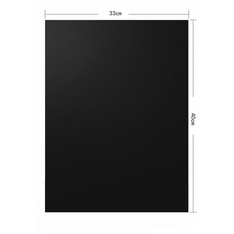 Tappetini antiaderenti per barbecue, spessore 0,2 mm, 2 pezzi, dimensioni: 40x33 cm, 2 PCS
