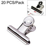 Clip rotonde in acciaio inox 31 mm 20 pezzi