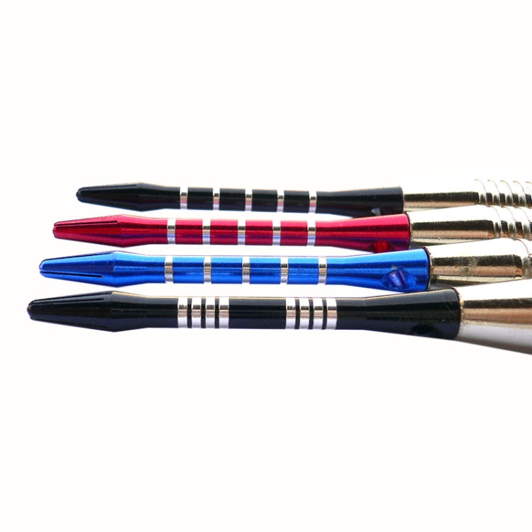 12 aste per freccette giocattolo da lancio da 53 mm, in alluminio 2BA, consegna colore casuale, 12 PCS Dart Shafts