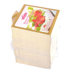 Tappetino per torta in cartone quadrato piccolo da 100 pezzi. Tappetino per mousse per torta dorato rigido e spesso, Small Square