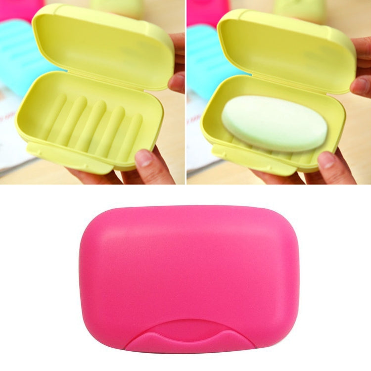10 pezzi di scatola portasapone da viaggio per la casa, sigillata, impermeabile, a prova di perdite, con contenitore per portasapone, consegna colore casuale, grande, dimensioni: 11,5*7,5*4 cm, 12x8x4cm