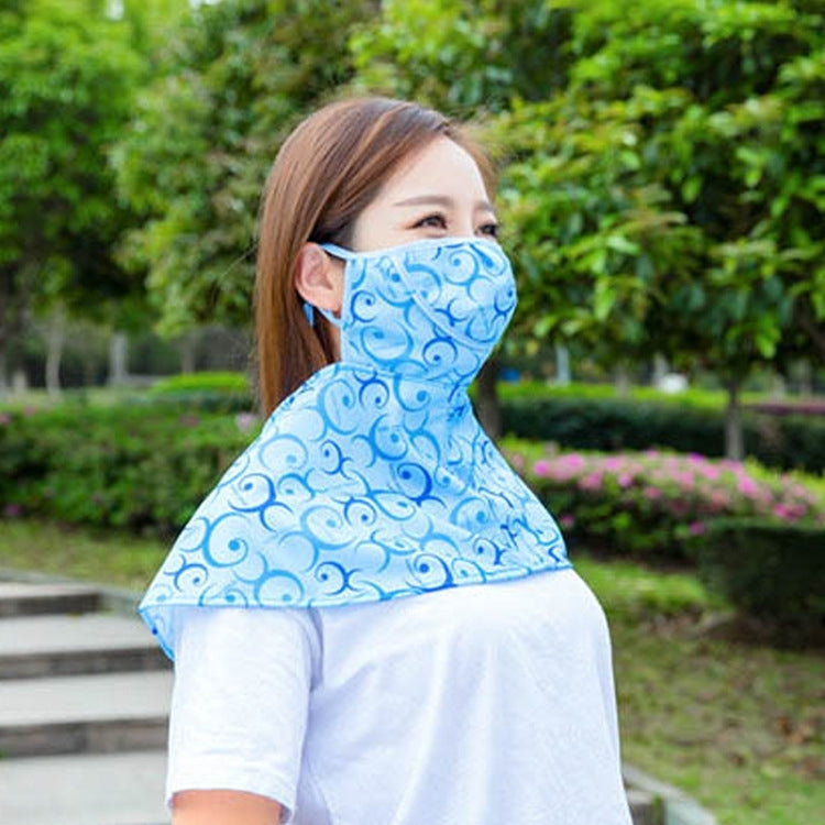 Sciarpe estive Maschera anti-UV Protezione per il collo da equitazione Respira liberamente Maschera per protezione solare per esterni, consegna colore casuale, Anti-UV Mask