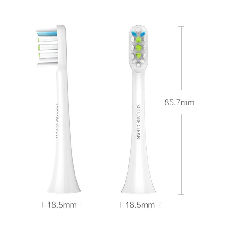 2 testine di ricambio Xiaomi Youpin per spazzolino sonico