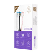 2 testine di ricambio originali Xiaomi Youpin per pulizia generale per spazzolino elettrico sonico Xiaomi Soocare (HC7711W), General Cleaning White, General Cleaning Black, General Cleaning Pink