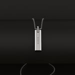 Collana con ciondolo magnetico senza viti in metallo Mijobs per Fitbit Flex 2, host non incluso