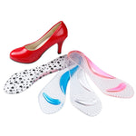 5 paia di donne in gel di silicone massaggio arco plantare solette ortopediche piede piatto prevengono il piede bozzolo scarpe con tacco alto, consegna colore casuale