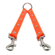 Materiale TPU Cani da compagnia 2 in 1 Corda da trazione senza grovigli Doppio guinzaglio da passeggio per cani da compagnia, Lunghezza: 25 cm, 2 in 1 (Black), 25 cm (Orange), 25 cm (Green), 2 in 1 (Red), 2 in 1 (Yellow)