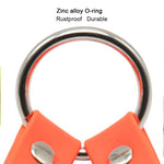Doppio guinzaglio 2 in 1 in TPU per cani 25 cm