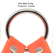 Materiale TPU Cani da compagnia 2 in 1 Corda da trazione senza grovigli Doppio guinzaglio da passeggio per cani da compagnia, Lunghezza: 25 cm, 2 in 1 (Black), 25 cm (Orange), 25 cm (Green), 2 in 1 (Red), 2 in 1 (Yellow)