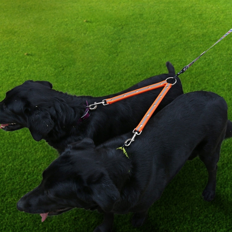 Doppio guinzaglio 2 in 1 in TPU per cani 25 cm