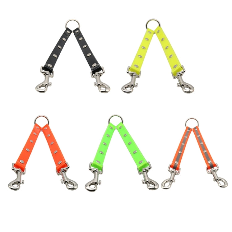 Doppio guinzaglio 2 in 1 in TPU per cani 25 cm
