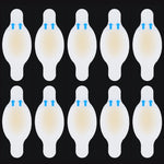 10 PZ Cura dei piedi Pelle Idrogel Cerotto analgesico Vesciche Protezione per tallone antiscivolo Dimensioni: 28x69 cm, Size: 28x69cm