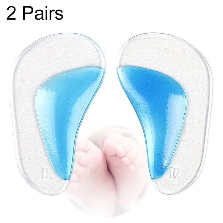 5 Paia Solette in Gel per Bambini Solette Ortopediche per Sostegno dell'Arco Plantare per Scarpe da Bambino Cuscinetti correttori per Piedi Piatti Soletta per Neonato, Taglia: S, Size: S