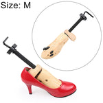 Espansore per scarpe modellanti per barelle di supporto fisso unisex in legno di pino, misura: M（38-41 metri）, Size: M（38-41Yards）