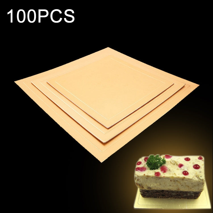 Tappetino per torta quadrato in cartone 28x28 cm