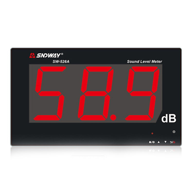 SNDWAY SW526A Tester di rumore fonometro DB a parete con display a grande schermo da 18 pollici, SW526A