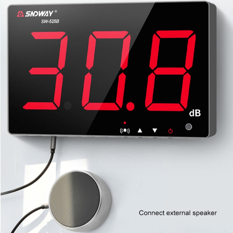 Fonometro SNDWAY SW526A con display 18 pollici