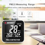 SNDWAY SW-825 Rilevatore qualità aria con schermo LED