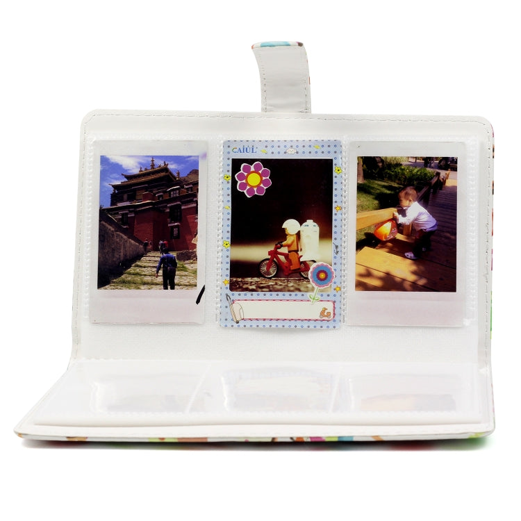 Modello da dessert Mini inserto creativo in PU fai da te da 3 pollici Tipo 32 pagine Squisito album fotografico per Polaroid, Dessert