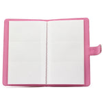 Pink Flamingo Pattern 3 pollici fai da te PU Mini creatività inserto tipo 32 pagine squisito album fotografico per Polaroid, Pink Flamingo