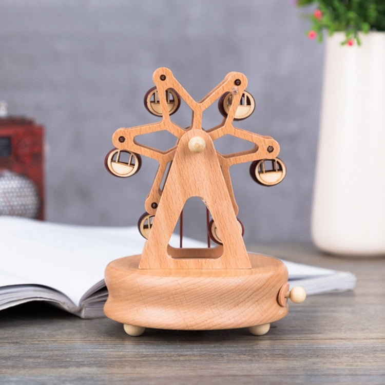 Decorazioni per la casa Originalità Scatole musicali in legno, Ferris Wheel Shape, Train Shape, Carousel Shape, Seesaw Shape, Dance Angel Shape, Birthday Cake Shape, Eiffel Tower Shape, Taj Mahal Shape, Arc De Triomphe Shape, Castle Shape              ...
