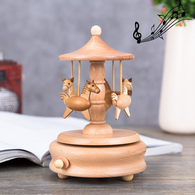 Decorazioni per la casa Originalità Scatole musicali in legno, Ferris Wheel Shape, Train Shape, Carousel Shape, Seesaw Shape, Dance Angel Shape, Birthday Cake Shape, Eiffel Tower Shape, Taj Mahal Shape, Arc De Triomphe Shape, Castle Shape              ...
