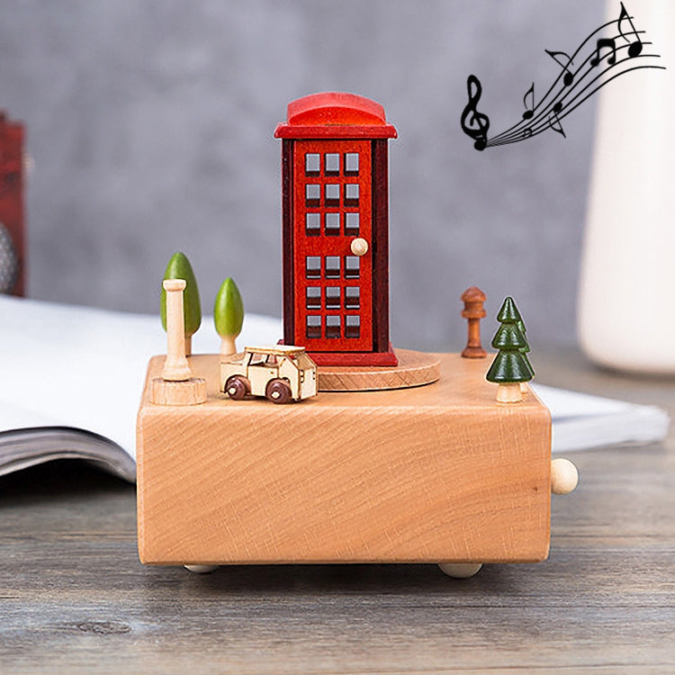 Decorazioni per la casa Originalità Scatole musicali in legno, Ferris Wheel Shape, Train Shape, Carousel Shape, Seesaw Shape, Dance Angel Shape, Birthday Cake Shape, Eiffel Tower Shape, Taj Mahal Shape, Arc De Triomphe Shape, Castle Shape              ...