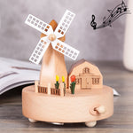 Decorazioni per la casa Originalità Scatole musicali in legno, Ferris Wheel Shape, Train Shape, Carousel Shape, Seesaw Shape, Dance Angel Shape, Birthday Cake Shape, Eiffel Tower Shape, Taj Mahal Shape, Arc De Triomphe Shape, Castle Shape              ...