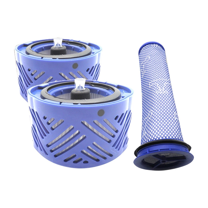 XD957 3 in 1 Rear Filter x 2 + Pre-Filter for Dyson V6 Vacuum Cleaner Accessories, XD957