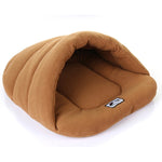 Cuccia pile polare per cani e gatti L 58x68x32 cm