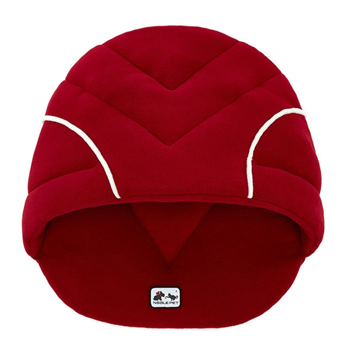 Cuccia pile polare per cani e gatti L 58x68x32 cm