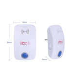 Repellente elettronico per il controllo dei parassiti delle zanzare dei ratti ad ultrasuoni con luce LED, spina americana, AC90V-250V, US Plug