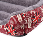 Tappetino per cani Teddy caldo caramello XL 80x60x16 cm