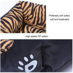 Tappetino per cani Teddy caldo caramello XL 80x60x16 cm