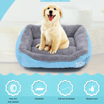 Tappetino per cani Teddy caldo caramello XL 80x60x16 cm