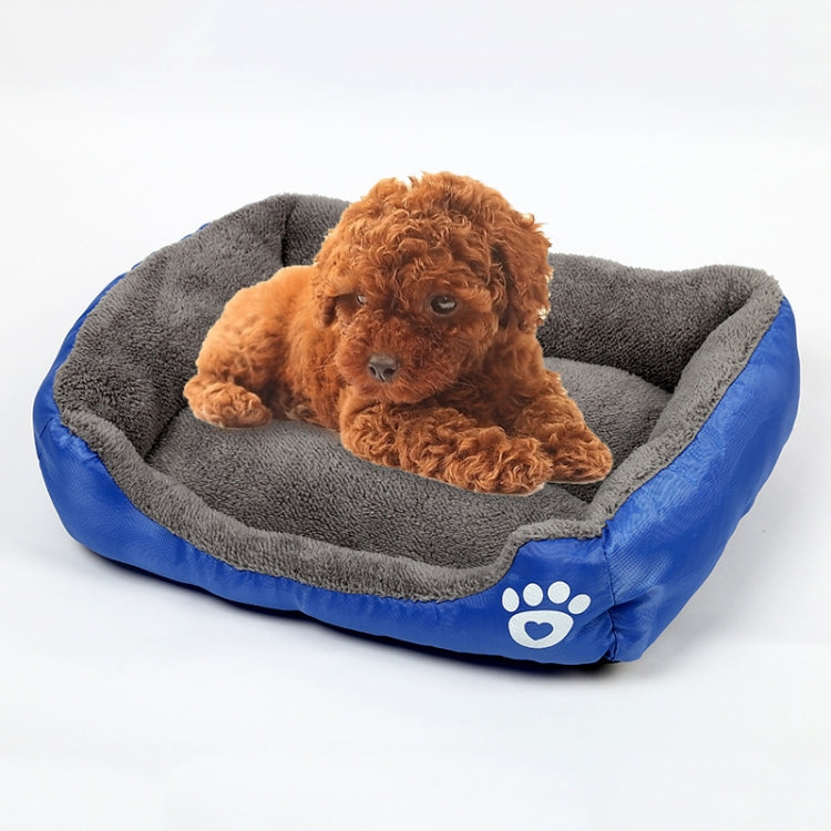 Tappetino per cani Teddy caldo caramello XL 80x60x16 cm