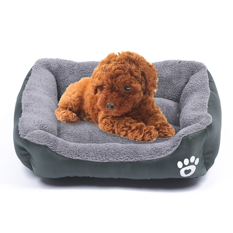Tappetino per cani Teddy caldo caramello XL 80x60x16 cm