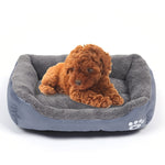 Tappetino per cani Teddy caldo caramello XL 80x60x16 cm