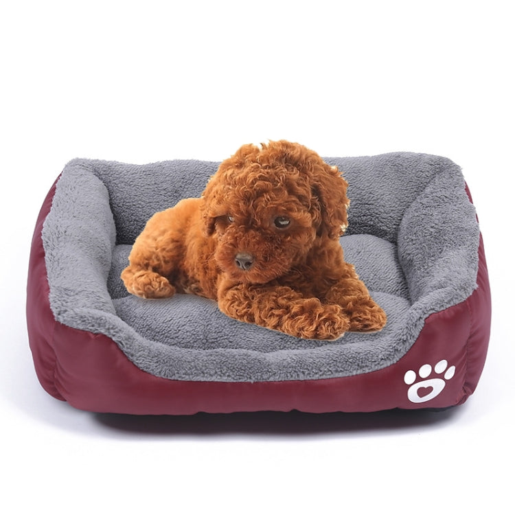 Tappetino per cani Teddy caldo caramello XL 80x60x16 cm