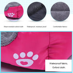Tappetino per cani Teddy caldo caramello XXL 95x72x18 cm