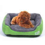 Tappetino per cani Teddy caldo caramello XXL 95x72x18 cm