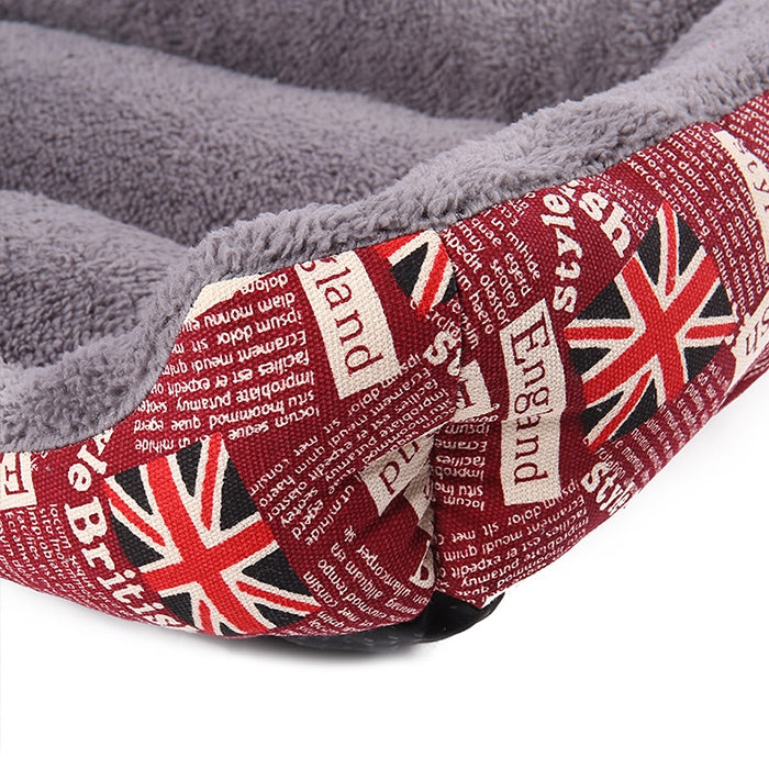Tappetino per cuccia cani 66x50x14 cm quattro stagioni