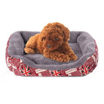 Tappetino per cuccia cani 66x50x14 cm quattro stagioni