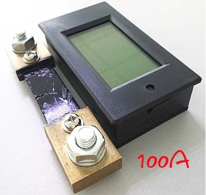 PZEM-061 4 in 1 DC Digital Display Voltage Measuring Instrument, AC 80-260V, 100A