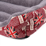 Tappetino per cuccia per cani da compagnia caldo autentico Four Seasons in grana animale, dimensioni: L, 66×50×14 cm, Size: L, 66×50×14cm