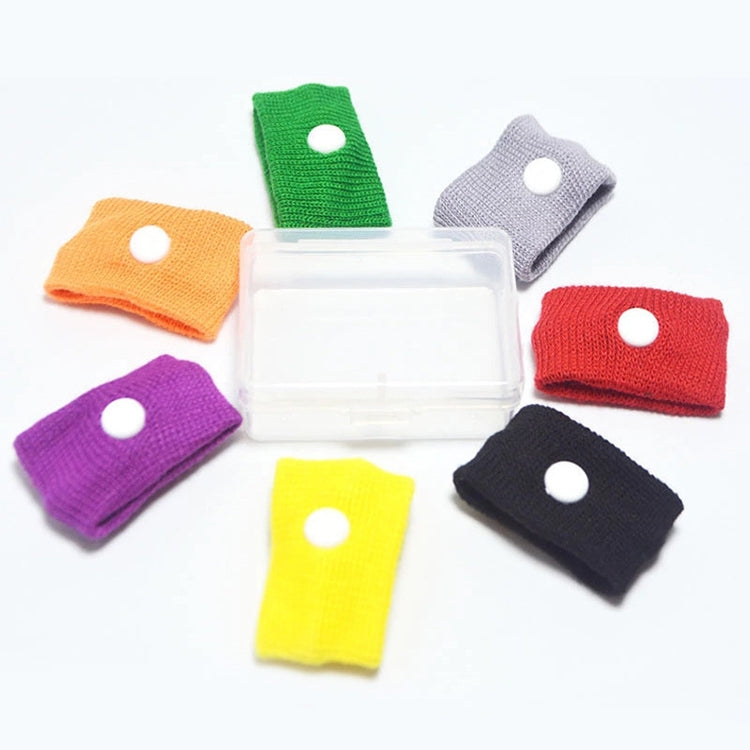Braccialetto in poliestere antiemetico per la prevenzione del mal d'auto con metodo fisico, un paio, Black, Orange, Pink, Green, Grey, Blue, Red, White, Yellow